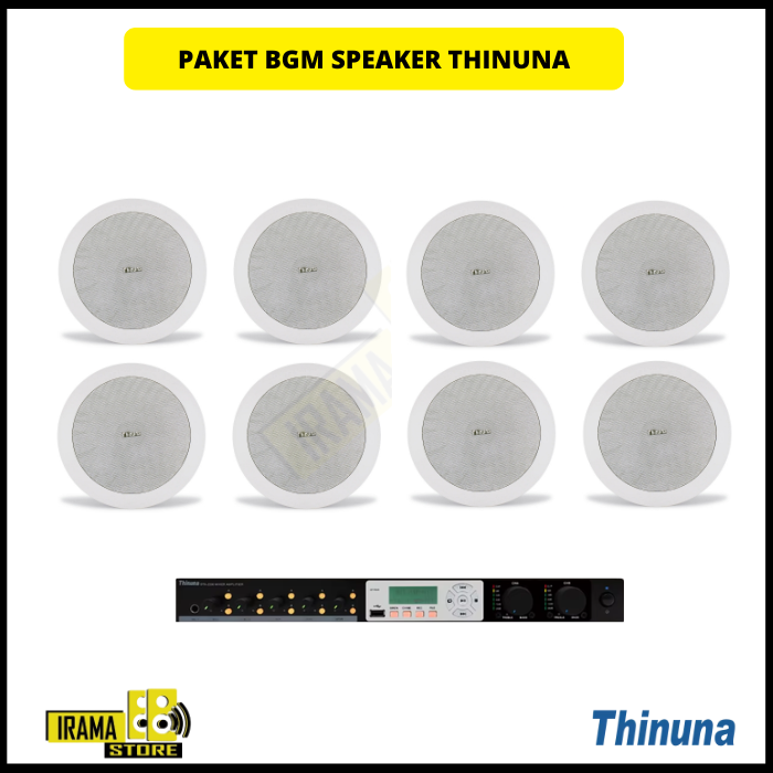 Paket Background Music Speaker Thinuna - 8 Speaker